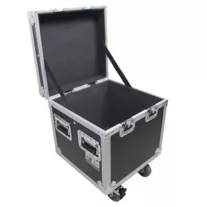 ATA Road Case Utility Trunk w/ 4" Wheels - for Cables DJ & More - Picture 1 of 9
