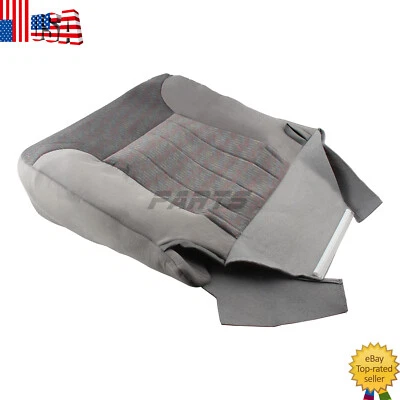 Cubierta de asiento de tela inferior del lado del conductor delantero gris para Dodge Ram 1500 2500 1994-1997 Foto 1 de 4