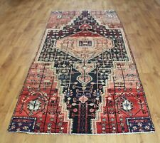 Traditional Vintage Wool Handmade Classic Oriental Area Rug Carpet 280 X 110 cm