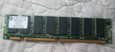 Centon CPCB-507G Memory 512MB 171632 512MBPC133 iiTCT8VUE 32S64A E186014 (10) - Image 1 of 4