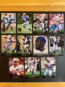 1995 Upper Deck Houston Oilers Team Set 11 Cards Steve McNair RC - Picture 1 of 1