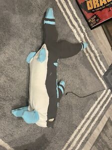 fursuit hyper motion shark tail