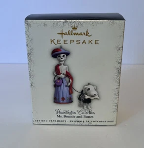Hallmark Keepsake 2005 Hauntington Collection Ms. Bonnie and Bones Ornament - Picture 1 of 3