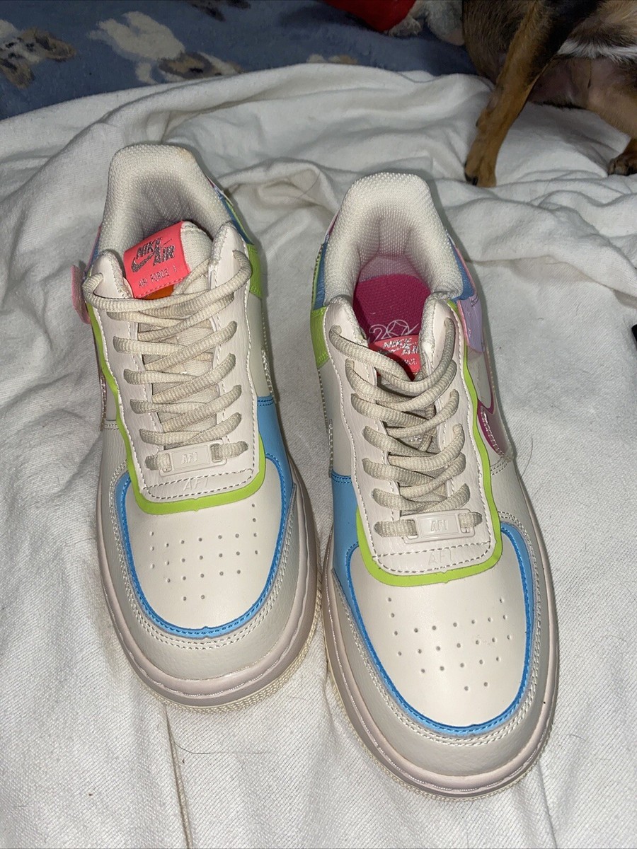 2020 nike air force 1 shadow running shoes cu3012 164 white womens af1 sneakers