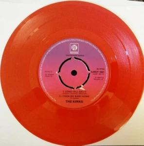 IMPORT!! THE KINKS Yesteryear Series EP~ RED VINYL~ Pye label **LOOKS UNPLAYED** - Picture 1 of 3