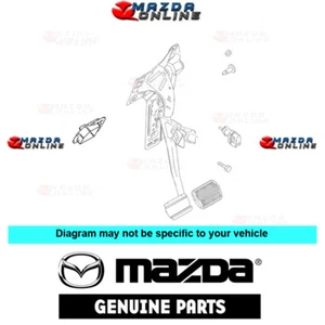 Mazda Genuine Brake Padel Plate BP4N-43-090B fits 06-12 MAZDA3 [BK,BL] - Picture 1 of 2