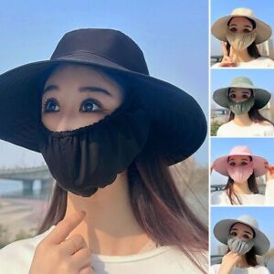 Outdoor Sun Hat Ear Flap Women Hats Breathable Fishing Cap  Women