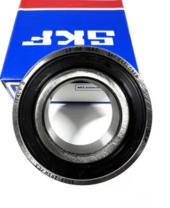 SKF 6005-2RS/C3 DOUBLE RUBBER SEAL BALL BEARING 25X47X12mm NEW ITALY - Picture 1 of 4