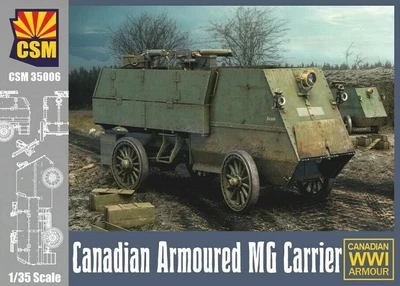 Copper State Models 35006 Canadian Armoured MG Carrier WWI Kit Montaggio 1/35 - Immagine 1 di 3