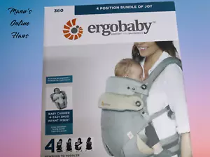 Ergobaby Embrace Babytrage - Grau - Cozy Newborn + Carrier Heather Gray - Picture 1 of 6