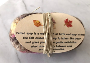 NEW Wool Felted Soap