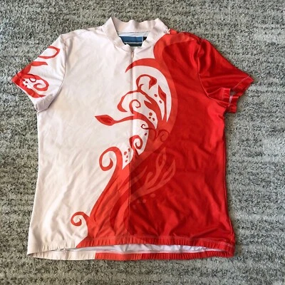 Camiseta deportiva de ciclismo Novara media cremallera manga corta para mujer XL Foto 1 de 4