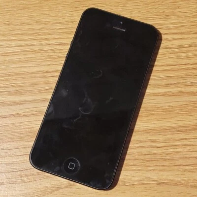 Apple iPhone 5 16 GB negro y pizarra A1429 para piezas M1 Foto 1 de 4