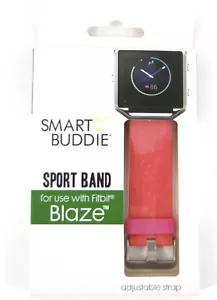 ¡Banda Smart Buddie para Fitbit Blaze Tropical Naranja Rosa Correa Ajustable! ¡Nuevo! - Imagen 1 de 2
