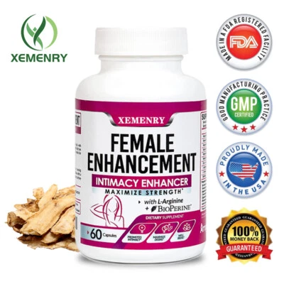 Female Enhancement Capsules -Maca Root Extract, Boost Energy, For Women's Health - Image 1 of 4