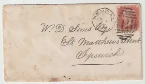 1867 KENDAL =411= COPERTINA DUPLEX A W D SIMS IPSWICH SMISTAMENTO TENDER TPO SUFFOLK - Foto 1 di 2
