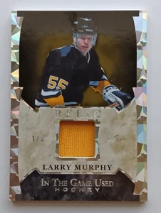 2023 Leaf ITG Used Relic Silver Larry Murphy 1/4 Pittsburgh Penguins First Print - Picture 1 of 2