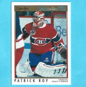 1992 O-Pee-Chee Premier Patrick Roy Card #14 - Picture 1 of 1