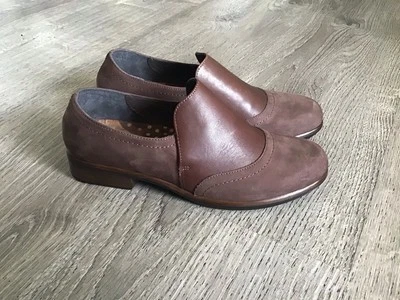 NAOT Womens Slip On Shoes Size 8 39 Angin Toffee Coffee Brown Leather Comfort - Image 1 of 4