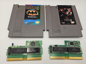 Batman Returns & Batman the Video Game Bundle NES TESTED Lot of 2