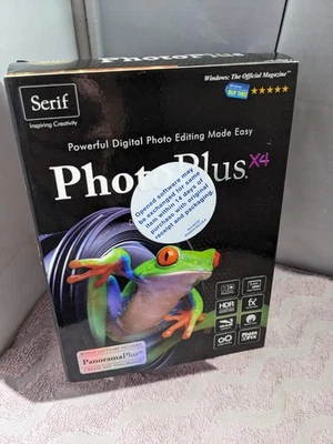 Photo Plus X4 - Serif - Digital Photo Editing W/ CD Key (Windows 7, Vista, XP) - Image 1 of 4