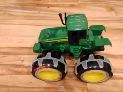 John Deere Tractor Monster Treads Lightning Wheels Kids Toy Works  - Image 1 of 4