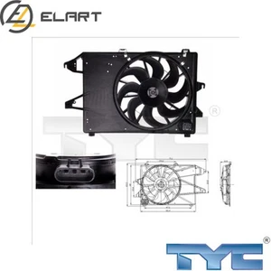 FAN RADIATOR 810-0008 FOR FORD MONDEO/III/Turnier CFBA/CHBA/CHBB/CGBARFN 1.8L - Picture 1 of 6