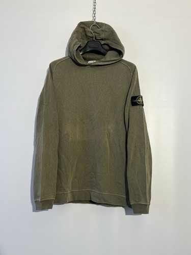 Beige Stone Island Hoodie