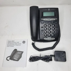 GE Cyfrowa sekretarka z głośnikiem Telefon 5,8GHz Thomson INC 29897GE2-A - Zdjęcie 1 z 8