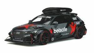 GT Spirit 1/18 Scale GT321 - 2017 Audi A6 RS6 DTM Avant - Black - Picture 1 of 7