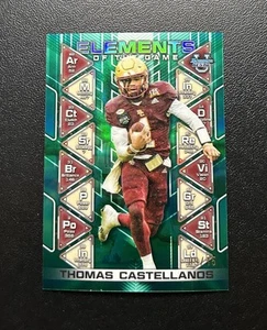2024 Bowman's Best University Thomas Castellanos Elements of the Game Green 9/15 - Bild 1 von 3