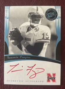 Press Pass Legends 2006 tinta roja automática Tommie Frazier automático NEBRASKA CORNHUSKER - Imagen 1 de 11