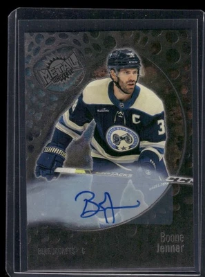 2022-23 SkyBox Metal Universe #59 Boone Jenner Auto Silver FX - Image 1 of 2