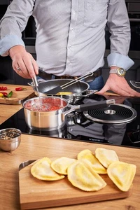 RÖSLE Raschietto per pasta, come ausilio per la cottura e la cottura, sili BjFL - Foto 1 di 2