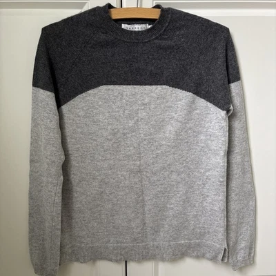 John Lewis Weekend Collection 100% Cashmere Jumper Grey UK 8 - Image 1 of 4