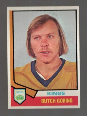 1974-75 Topps Butch Goring Los Angeles Kings #74 Near Mint or Better - Image 1 of 2