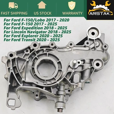Bomba de aceite del motor HL3Z-6600-A para Ford F150 Expl-r Expedition 2017-2025 3,5 L V6 Foto 1 de 4