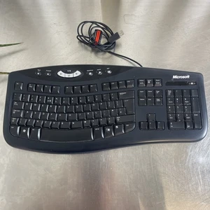 Microsoft Comfort Curve Keyboard 2000 V1.0 KU-0459 PC Computer USB - Picture 1 of 5
