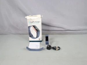 Fitbit Charge 3 Fitness Activity Tracker Heart Rate Monitor Smartwatch - Picture 1 of 13