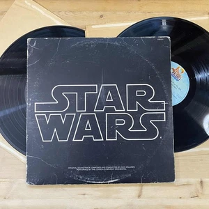 1977 "Star Wars" Original Motion Picture Soundtrack 2 Lp Vinyl Record NM AJ13 - Picture 1 of 3