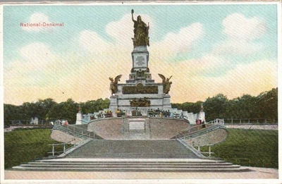 AK National-Denkmal (Niederwalddenkmal) von 1907 (Nr. 1105) - Bild 1 von 2