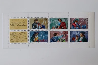France 1997 - Bande Carnet neuve** BC3121 - Héros d'aventure français - Photo 1/2