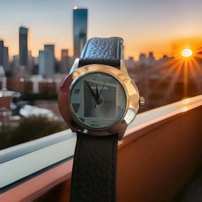 Vintage Turquoise Face  Lambretta Watch Fresh Battery 8" WRIST  - Image 1 of 4