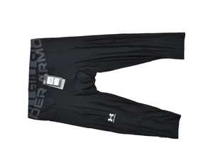 Under Armour Men's Heatgear Compression 3/4 Legging Black Size XL NEW 1361588 - Picture 1 of 8