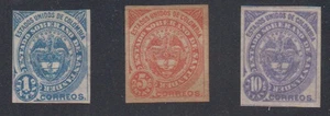 Kolumbien - Santander - 1884 - SC 1-3 - MH - Komplettsatz - Bild 1 von 1