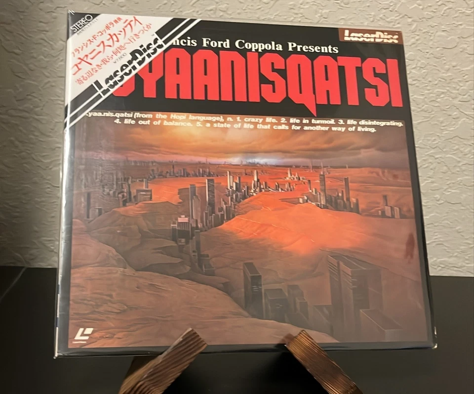Koyaanisqatsi Laserdisc Japan 1983 LD ME137-25IP US Seller Worldwide Ship - Image 1 of 1