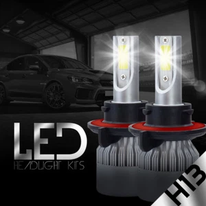 2x H13 9008 LED Headlight Bulb Canbus Error Free Anti Flicker Resistor Canceller - Picture 1 of 12