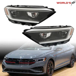 For Volkswagen Jetta 2019 2020 2021 Full LED Projector Headlight Left Right 2pc - Picture 1 of 14