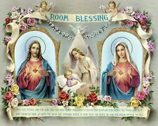 Catholic print picture-  ROOM BLESSING  P  -   8" x 10" ready to be framed