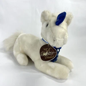 Vintage Dakin Playthings 1988 Unicorno Peluche Morbido Classici Smoking Blu 12"" Caratteristiche tecniche - Foto 1 di 12